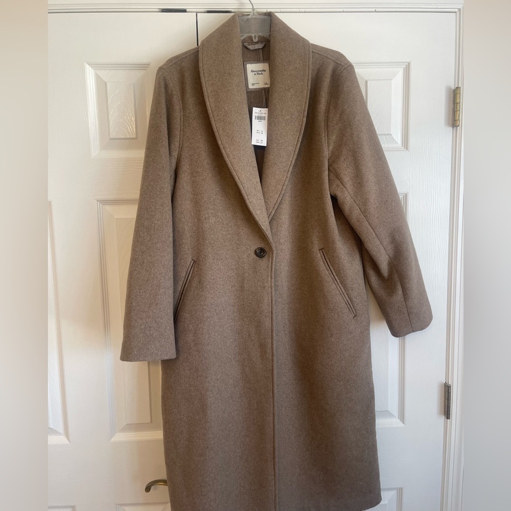 Abercrombie Wool-Blend Coat